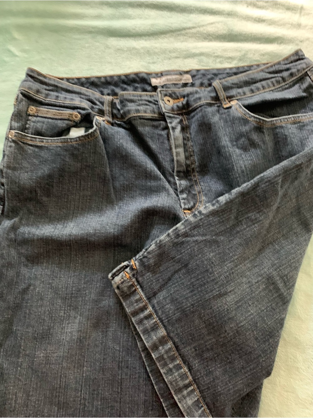 Chico's Dark Blue Jean Shorts